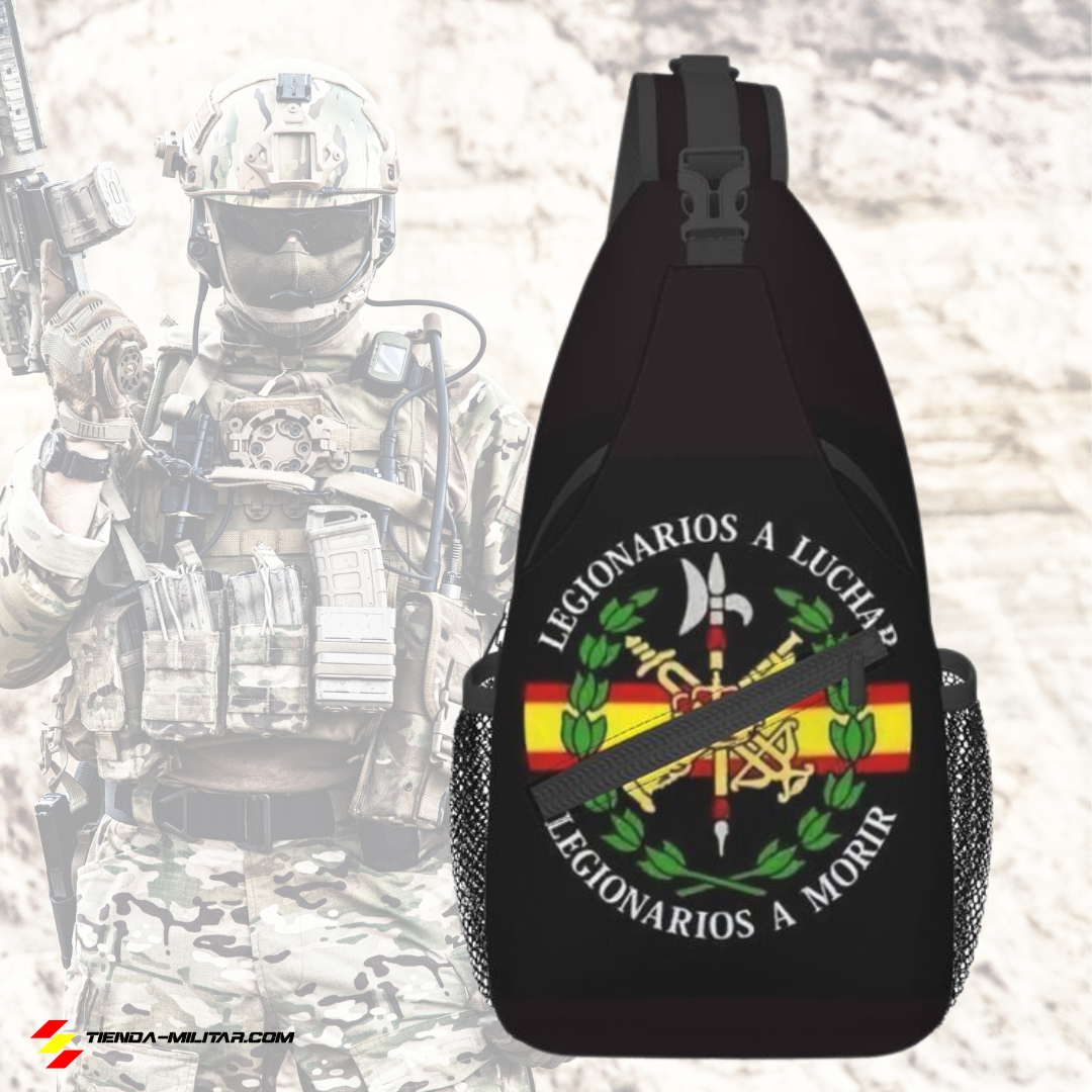 ✅ MOCHILA estilo Bandolera de la LEGIÓN ESPAÑOLA (Envío Gratis) 🚚 💲 - Tienda Militar