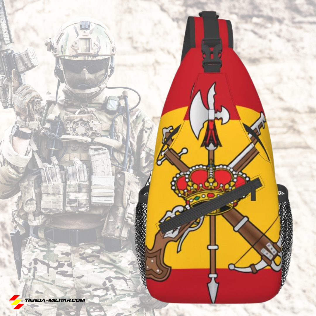 ✅ MOCHILA estilo Bandolera de la LEGIÓN ESPAÑOLA (Envío Gratis) 🚚 💲 - Tienda Militar