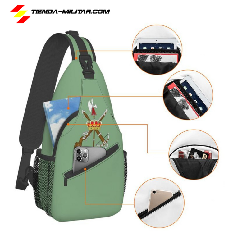 ✅ MOCHILA estilo Bandolera de la LEGIÓN ESPAÑOLA (Envío Gratis) 🚚 💲 - Tienda Militar