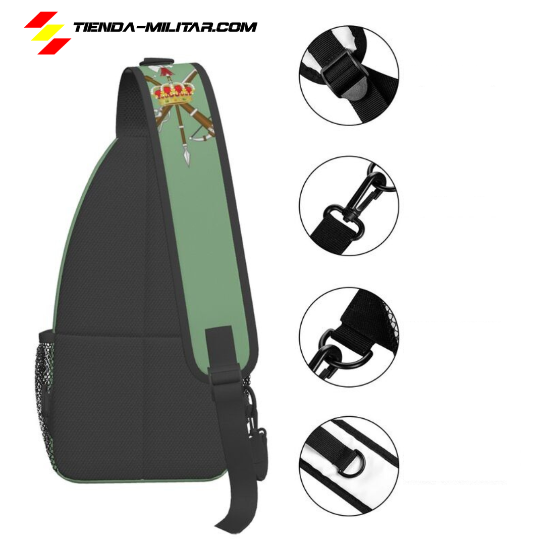 ✅ MOCHILA estilo Bandolera de la LEGIÓN ESPAÑOLA (Envío Gratis) 🚚 💲 - Tienda Militar