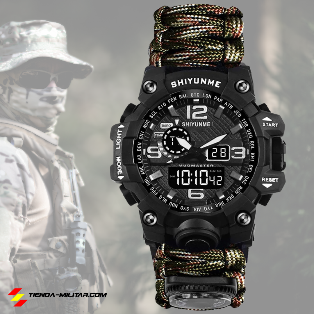 🎖️Reloj táctico de supervivencia 💪 (Envío Gratis) - Tienda Militar