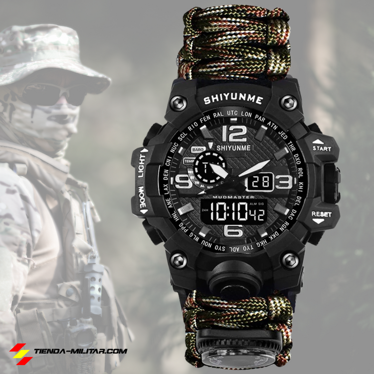 🎖️Reloj táctico de supervivencia 💪 (Envío Gratis) - Tienda Militar