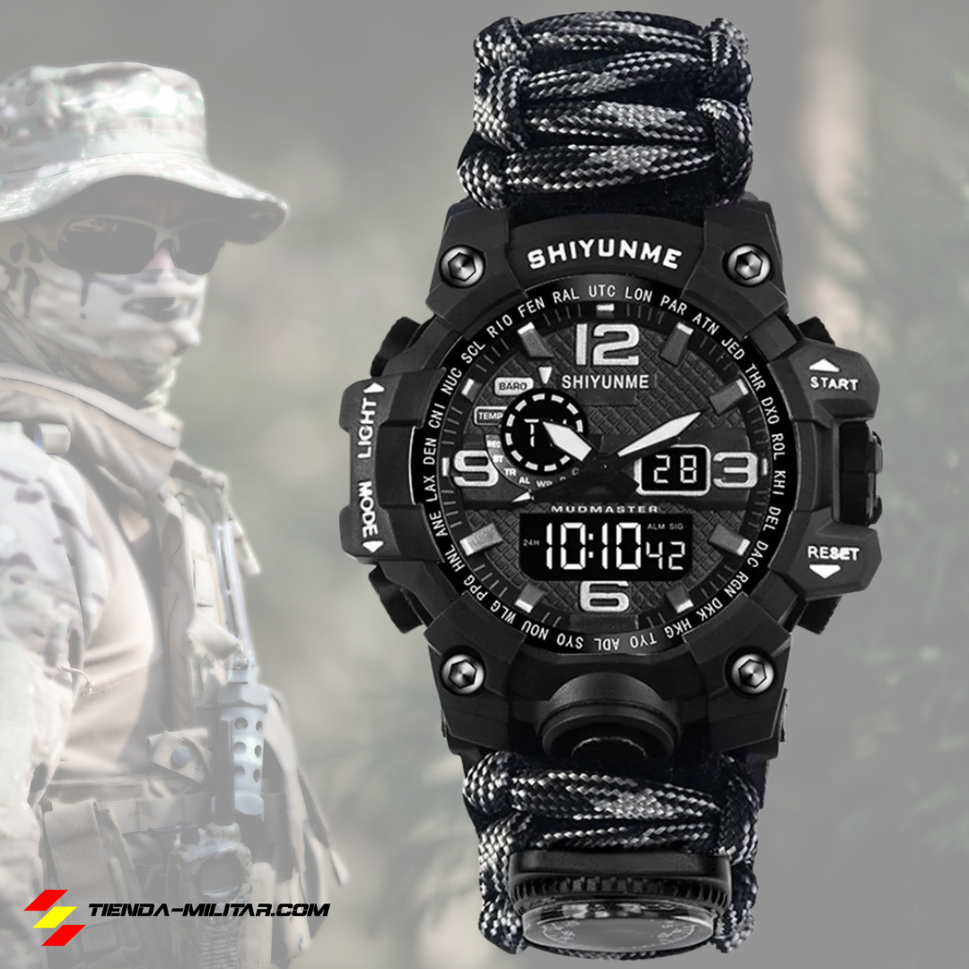 🎖️Reloj táctico de supervivencia 💪 (Envío Gratis) - Tienda Militar