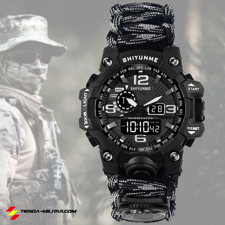 🎖️Reloj táctico de supervivencia 💪 (Envío Gratis) - Tienda Militar