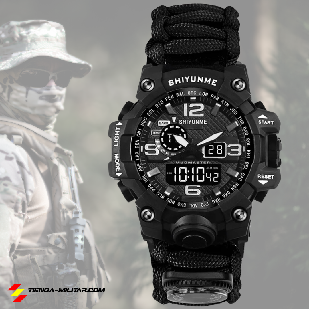 🎖️Reloj táctico de supervivencia 💪 (Envío Gratis) - Tienda Militar