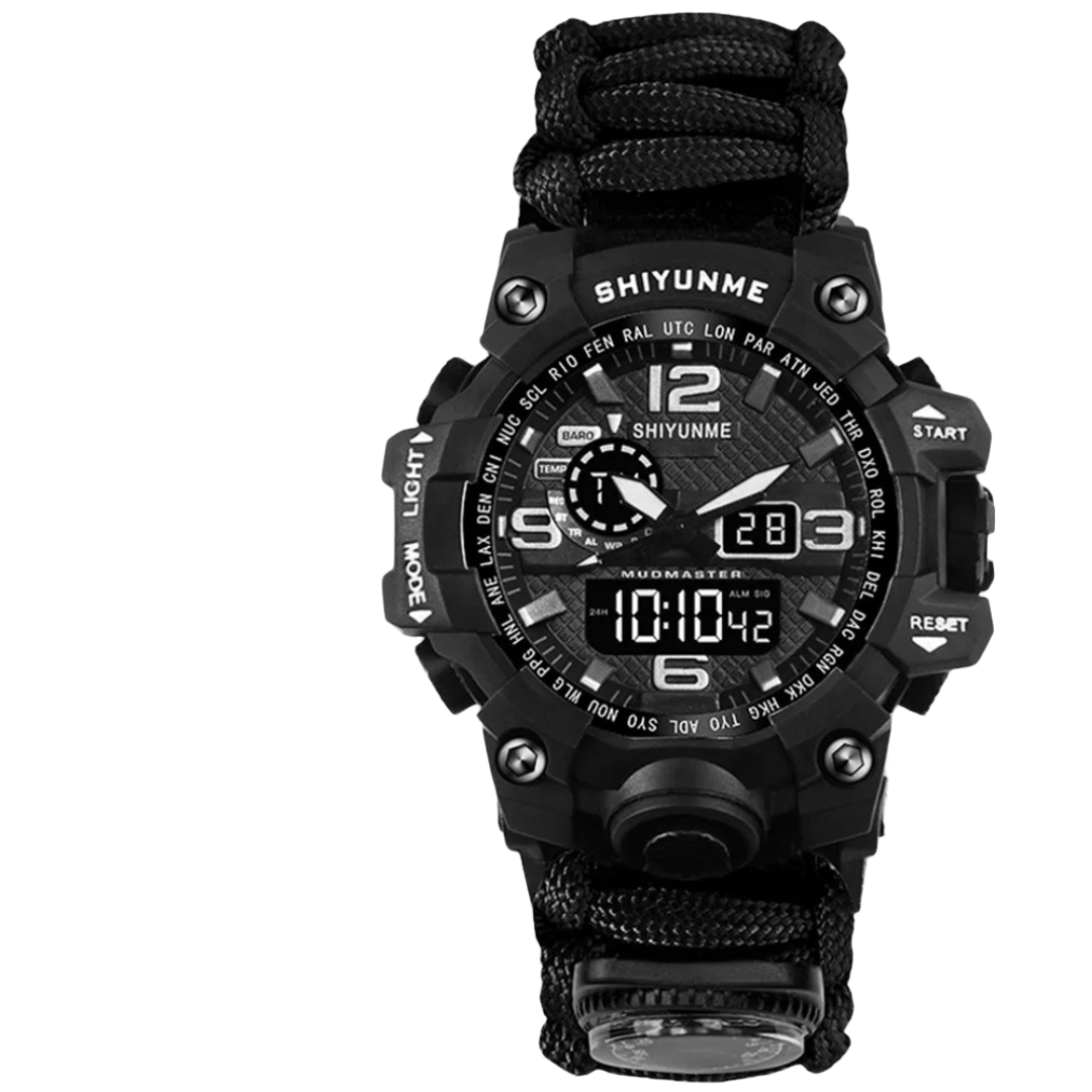 Reloj táctico de supervivencia