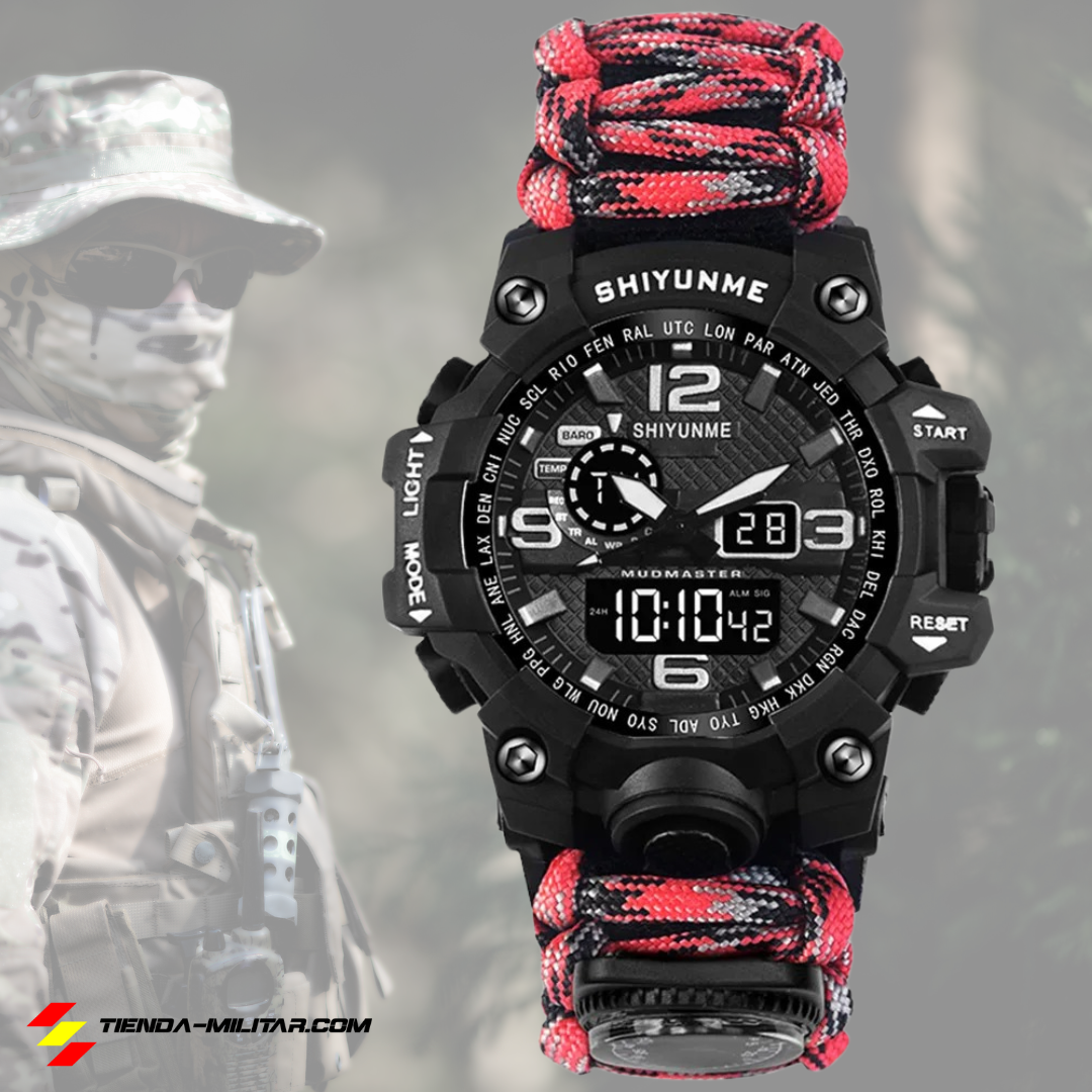 🎖️Reloj táctico de supervivencia 💪 (Envío Gratis) - Tienda Militar