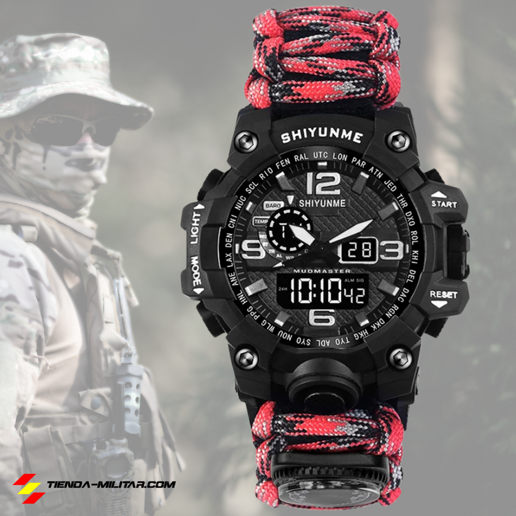 🎖️Reloj táctico de supervivencia 💪 (Envío Gratis) - Tienda Militar