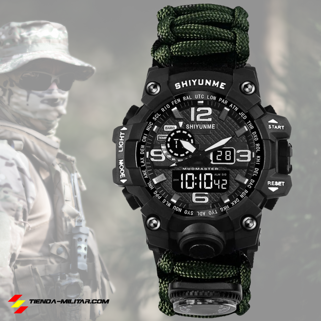 🎖️Reloj táctico de supervivencia 💪 (Envío Gratis) - Tienda Militar