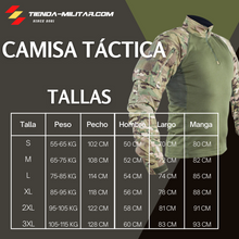 Cargar imagen en el visor de la galería, Tallas Camisa Táctica Operaciones Especiales
