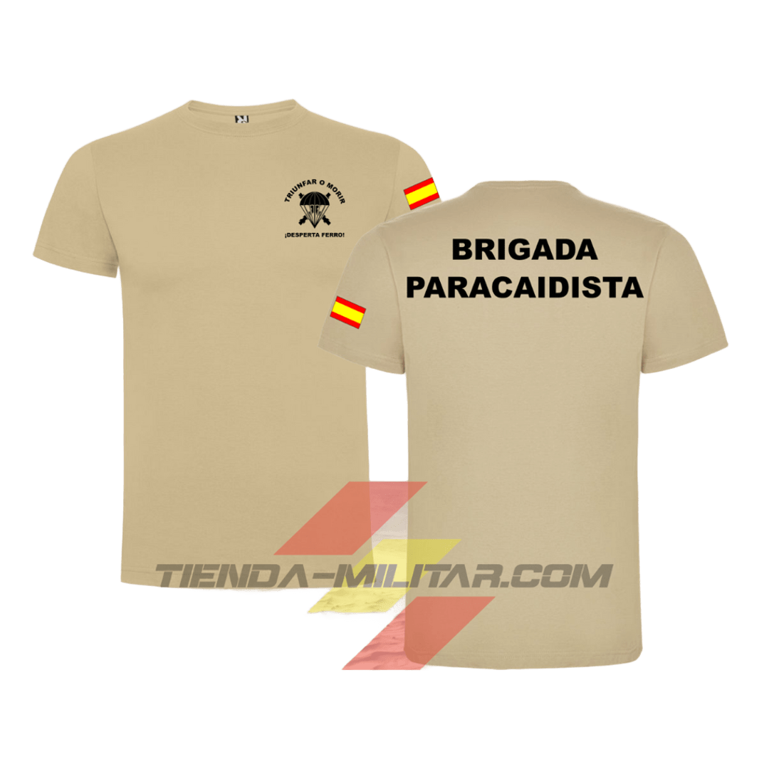 Camiseta algodón Brigada Paracaidista