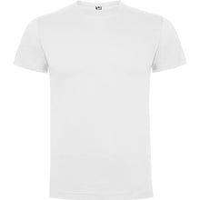 Cargar imagen en el visor de la galería, Camiseta para hombre de algodón en blanca de frente
