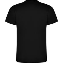 Cargar imagen en el visor de la galería, Camiseta para hombre de algodón en negro de espalda
