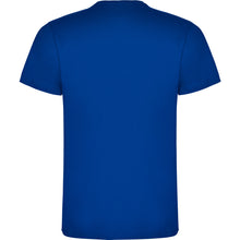 Cargar imagen en el visor de la galería, Camiseta para hombre de algodón en azul royal de espaldas
