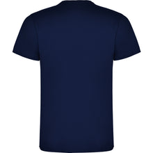 Cargar imagen en el visor de la galería, Camiseta para hombre de algodón en azul marino de espaldas
