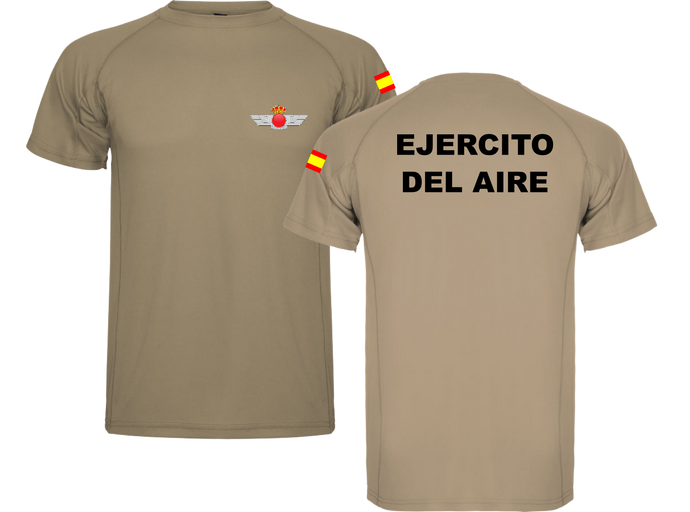 Camiseta Ejército del Aire de poliéster - Tienda Militar