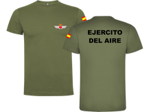 Cargar imagen en el visor de la galería, Camiseta Ejército del Aire de algodón - Tienda Militar
