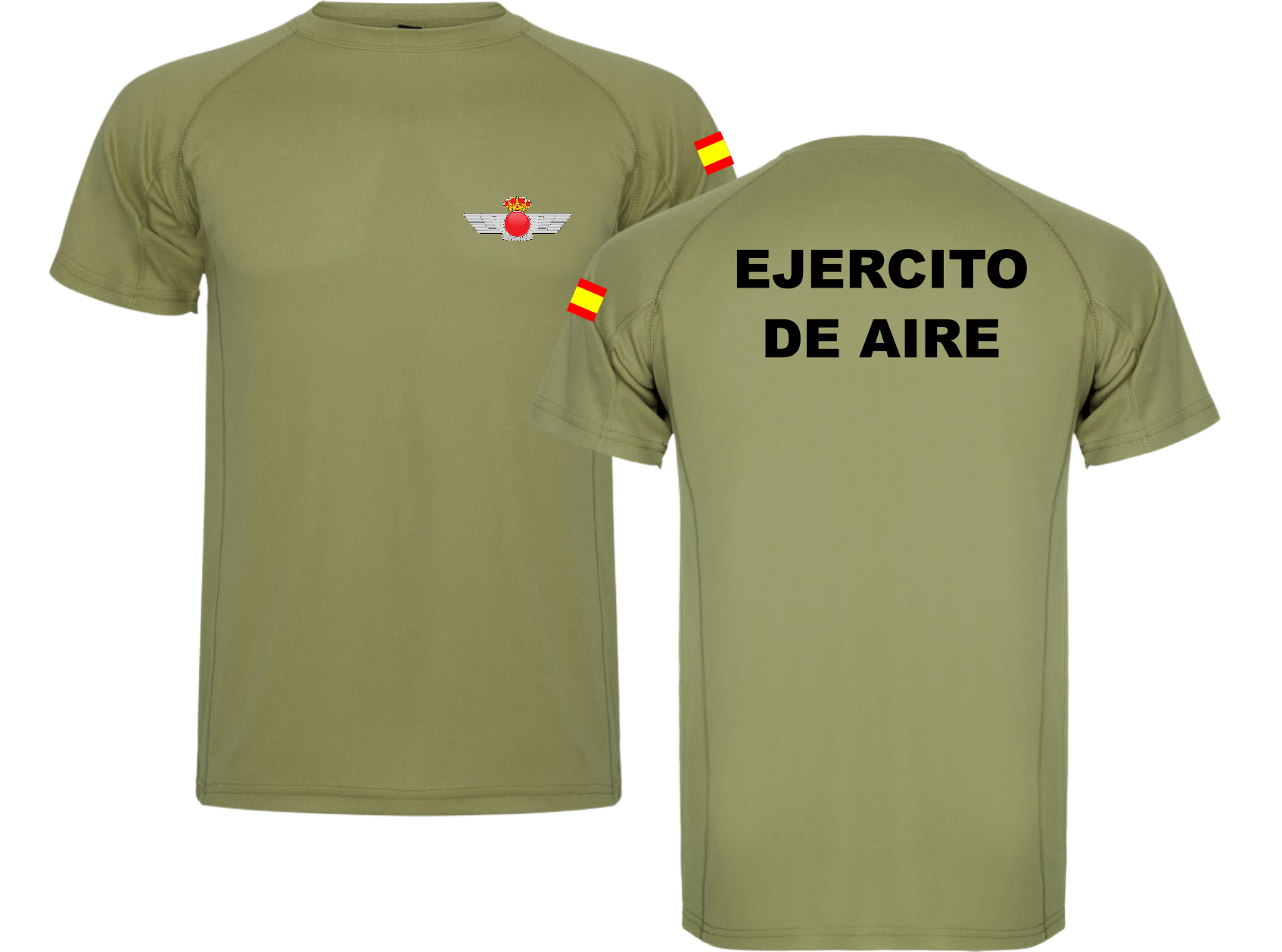 Camiseta Ejercito del Aire de poliester