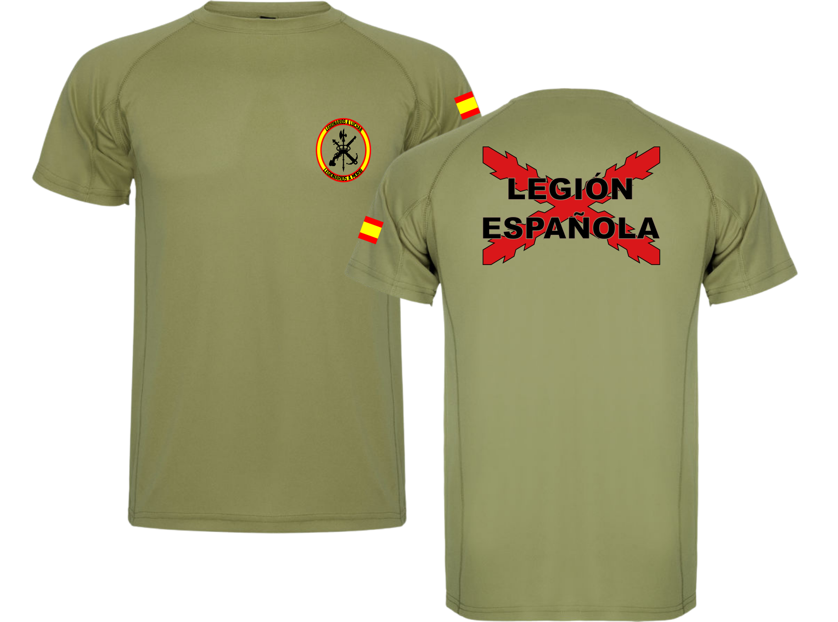 💀 Camiseta técnica Legión Española (Solo para Los Novios de la Muerte)📯🐐 - Tienda Militar