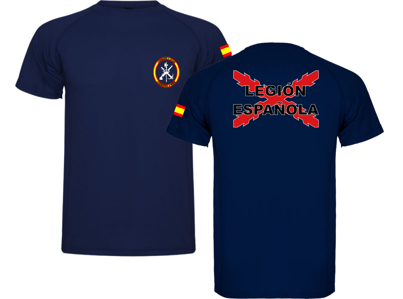 💀 Camiseta técnica Legión Española (Solo para Los Novios de la Muerte)📯🐐 - Tienda Militar