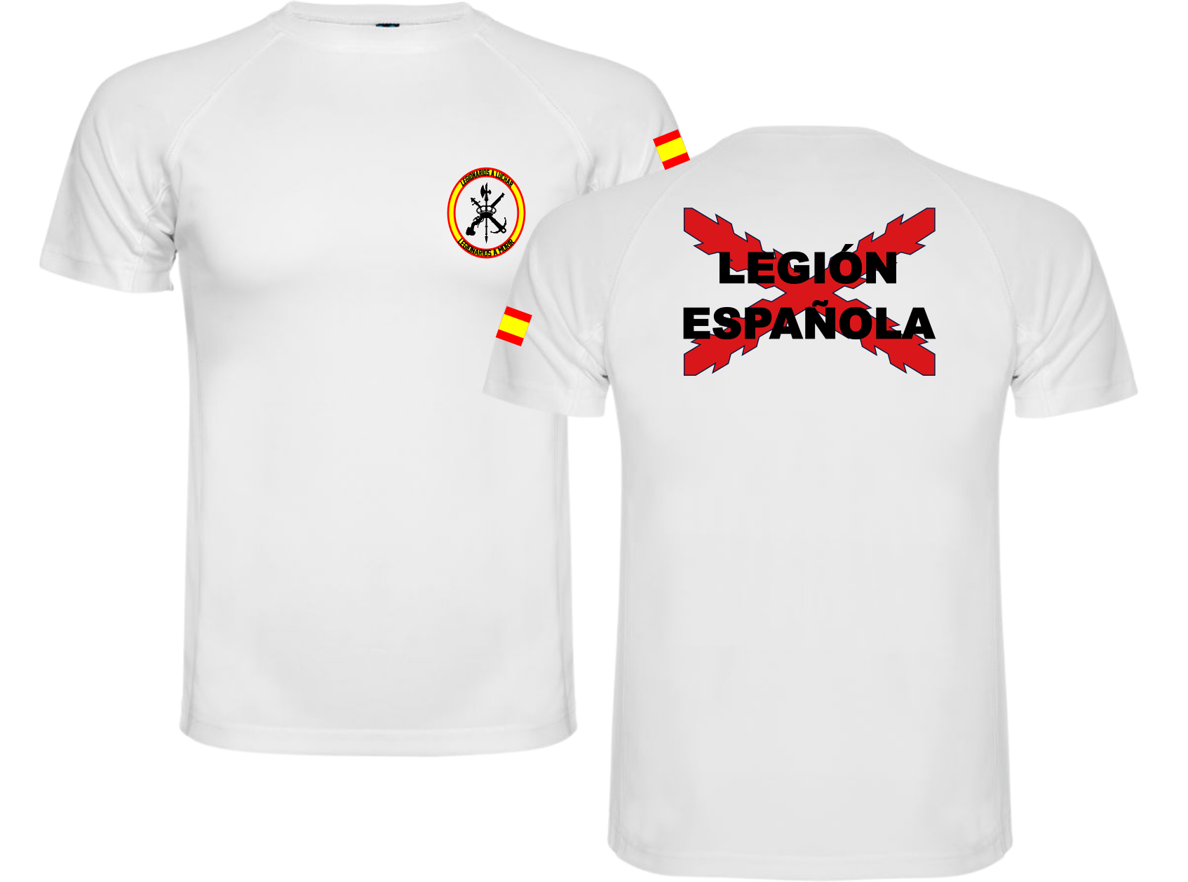 💀 Camiseta técnica Legión Española (Solo para Los Novios de la Muerte)📯🐐 - Tienda Militar