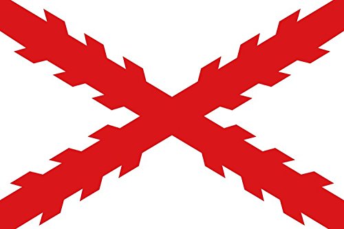 Bandera Cruz de Borgoña - Tienda Militar