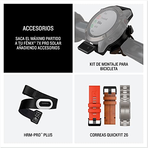 ⌚ Garmin Fenix 7X Pro Solar, el reloj que necesitas 💪⌚ - Tienda Militar