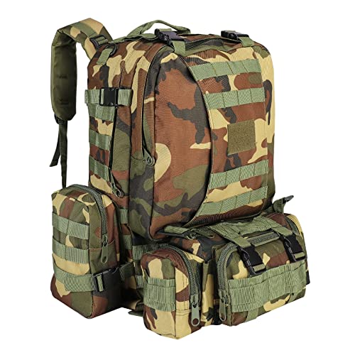 MOCHILA MODULAR 🎒 ¡Versatilidad táctica en tu espalda!" - Tienda Militar