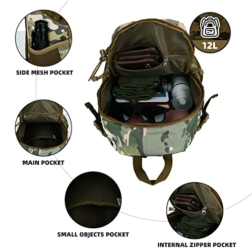 MOCHILA MILITAR PEQUEÑA 🎒 ¡ Siempre preparados para cualquier misión! 💪 - Tienda Militar