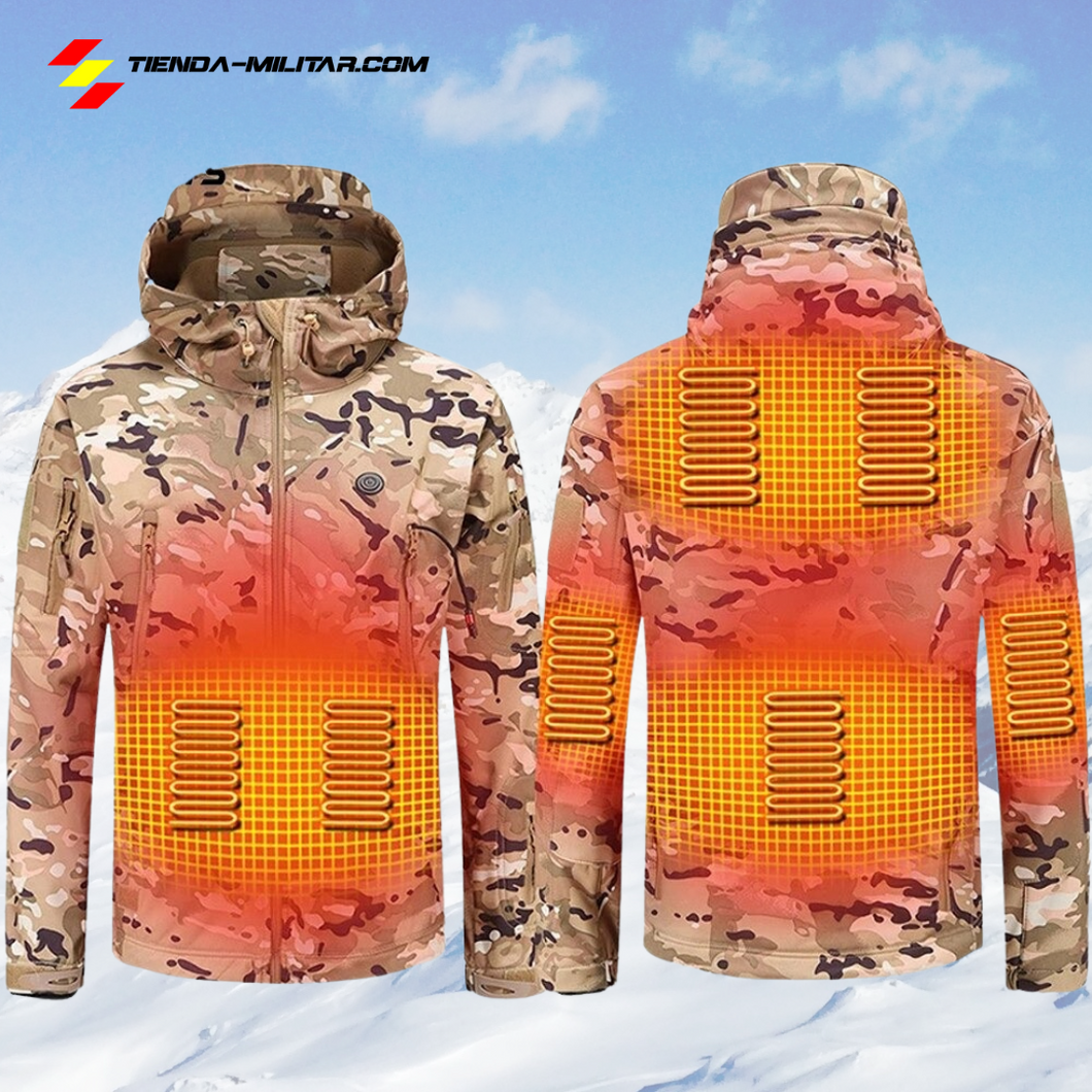 Comprar Chaleco calefactable unisex para hombre y chaqueta calefactable  para mujer, 3 niveles de calefacción, 7 zonas de calefacción, talla grande