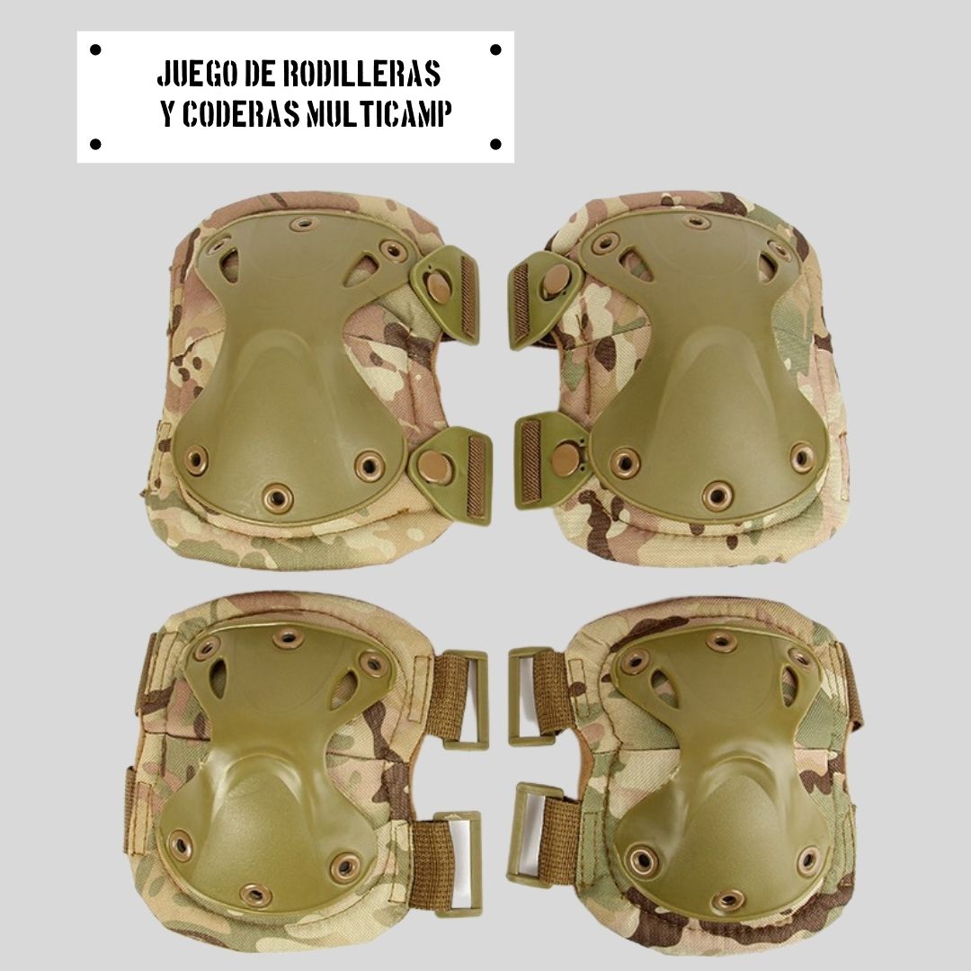 Rodilleras y Coderas tácticas militares (Envío gratis) - Tienda Militar