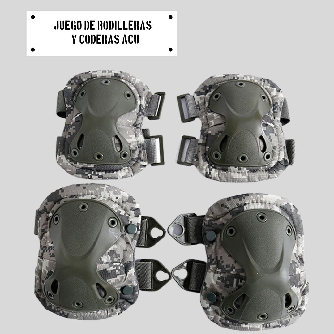 Rodilleras y Coderas tácticas militares (Envío gratis) - Tienda Militar