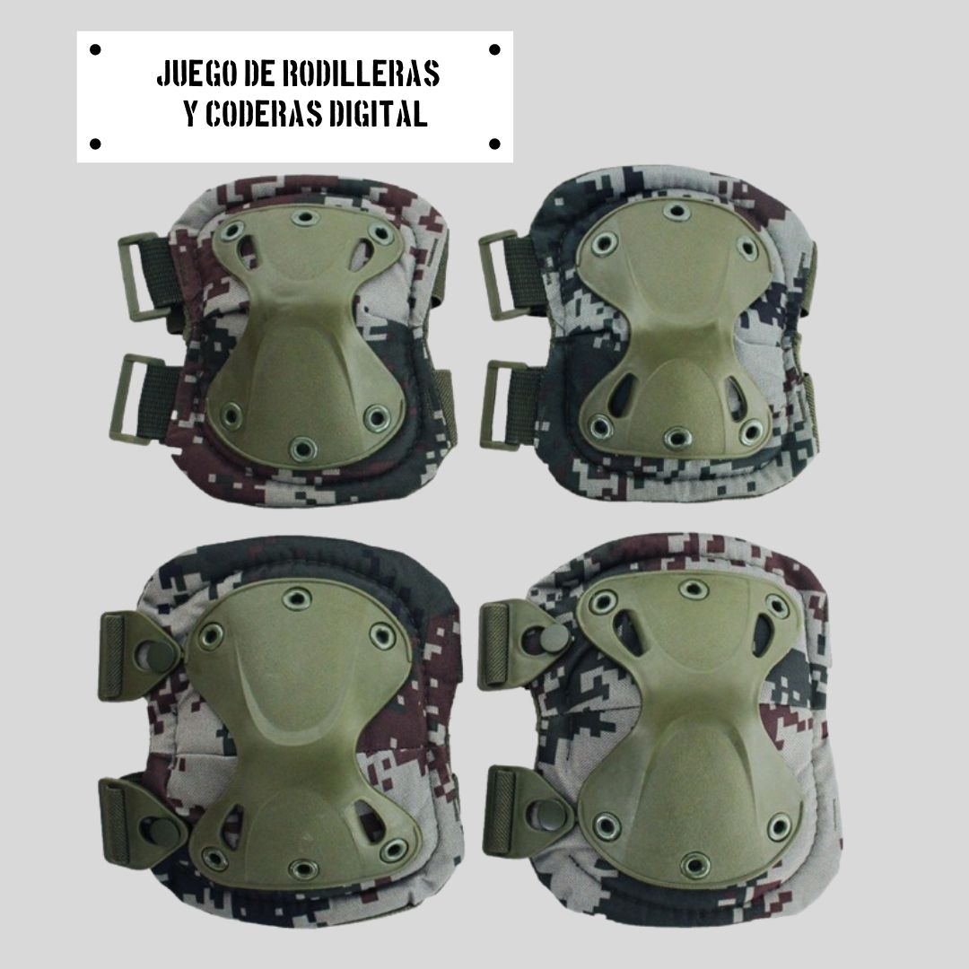 Rodilleras y Coderas tácticas militares (Envío gratis) - Tienda Militar