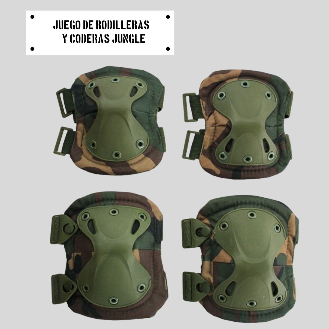 Rodilleras y Coderas tácticas militares (Envío gratis) - Tienda Militar
