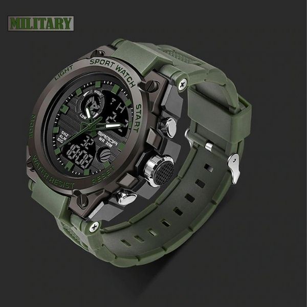 ⌚ Reloj para hombre táctico militar Sanda 🎖️ (Envío Gratis) - Tienda Militar