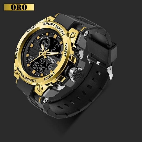 ⌚ Reloj para hombre táctico militar Sanda 🎖️ (Envío Gratis) - Tienda Militar