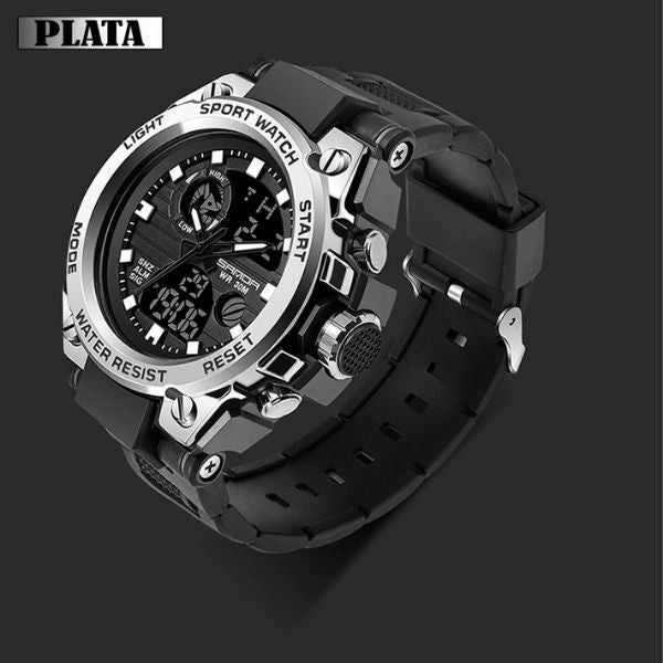 ⌚ Reloj para hombre táctico militar Sanda 🎖️ (Envío Gratis) - Tienda Militar