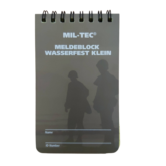 Libreta impermeable militar - Tienda Militar