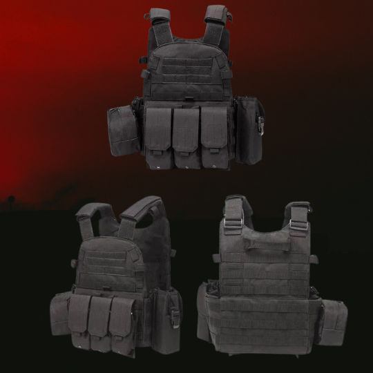 Chaleco táctico militar y policial de airsoft - Tienda Militar