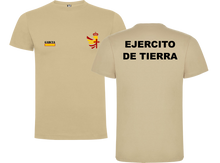 Cargar imagen en el visor de la galería, Camiseta militar Ejército de Tierra de algodón personalizada - Tienda Militar
