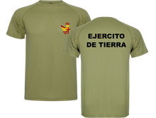 Cargar imagen en el visor de la galería, Camiseta militar Ejército de Tierra de poliéster - Tienda Militar
