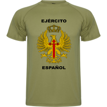 Cargar imagen en el visor de la galería, Camiseta militar Ejército Español de poliéster - Tienda Militar
