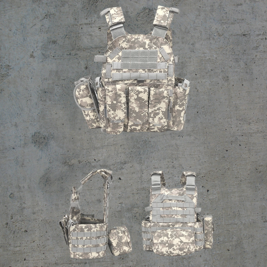 Chaleco táctico militar y policial de airsoft - Tienda Militar