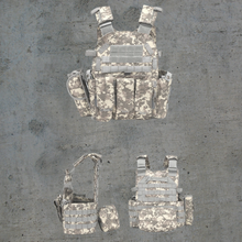Cargar imagen en el visor de la galería, Chaleco táctico militar y policial de airsoft - Tienda Militar
