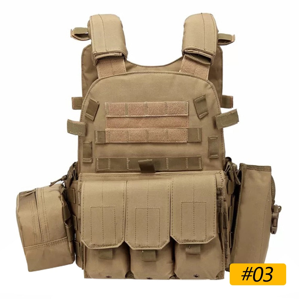 Chaleco táctico militar y policial de airsoft - Tienda Militar