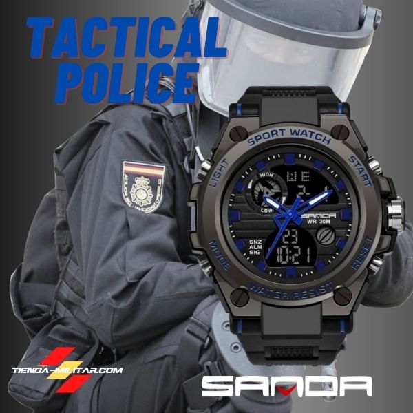 ⌚ Reloj para hombre táctico militar Sanda 🎖️ (Envío Gratis) - Tienda Militar