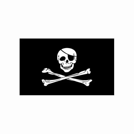 Bandera bandera pirata 30 x 45 cm - Promonautica